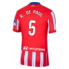 Conjunto (Camiseta+Pantalón Corto) Atlético Madrid R. De Paul 5 Primera Equipación 2024-25 - Niño